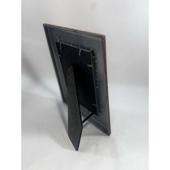 Rustic Distressed Finish Vintage style Metal Photo Frame Picture Holder 5x7 inch - Picture 4 of 8
